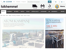 Tablet Screenshot of folkhemmet.com